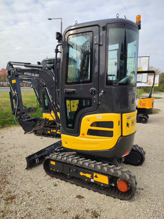 Hytec ZL20Y forgókotró törhető gém, állítható nyomtáv